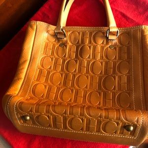 Carolina Herrera signature tote (original)